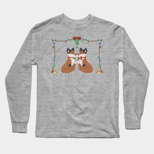 Mistletoe Lovers Long Sleeve T-Shirt